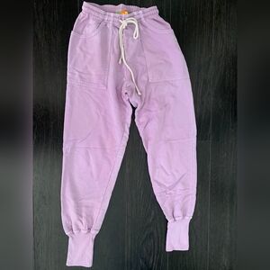 Big Bud Press Purple Track Pants Relaxed Fit Joggers